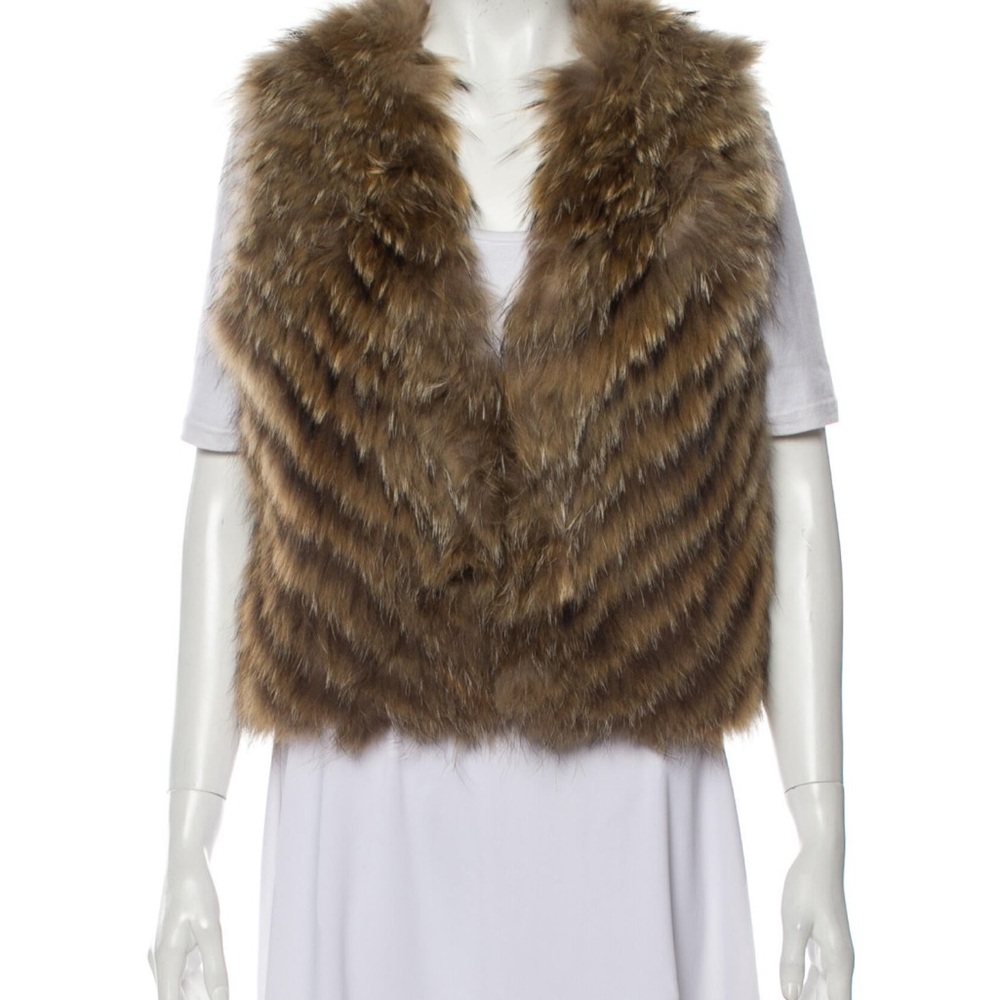 Antik Batik Fur Vest